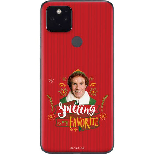 Elf Smiling is my Favorite Google Pixel 5 Skin